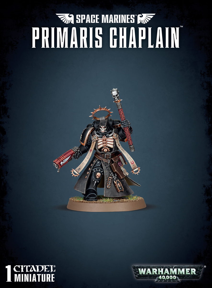 WS - Warhammer 40,000 - Space Marines Primaris Chaplain - EN