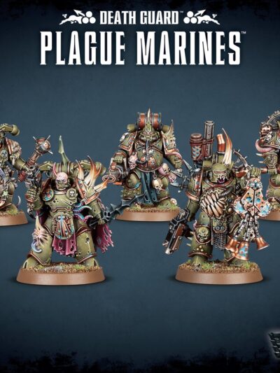 WS - Warhammer 40K - DEATH GUARD PLAGUE MARINES