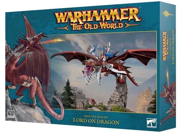 WS - OLW - HIGH ELF REALMS: LORD ON DRAGON