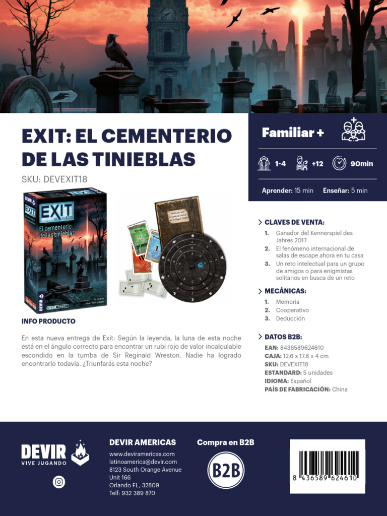 BG - Exit -El Cementerio de las Tinieblas - ES