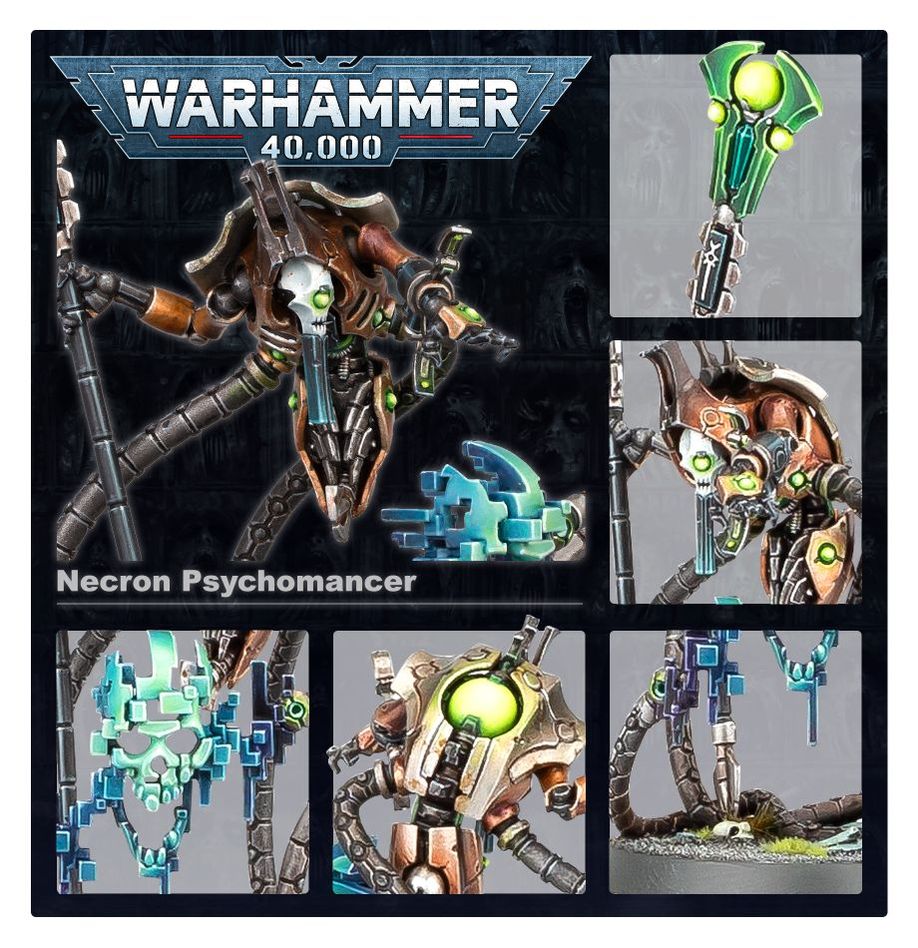 WS - Warhammer 40K - NECRONS PSYCHOMANCER
