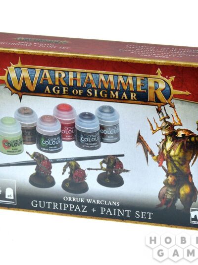 WS - Age of Sigmar - Orruks Warclans Gutrippaz + Paint Set (Easy to Build) - EN