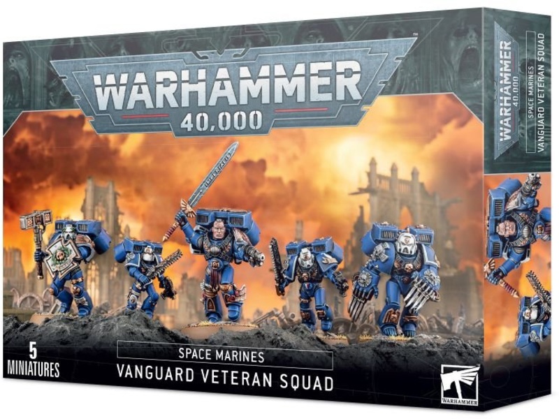 WS - Warhammer 40,000 - SPACE MARINES VANGUARD VETERAN SQUAD