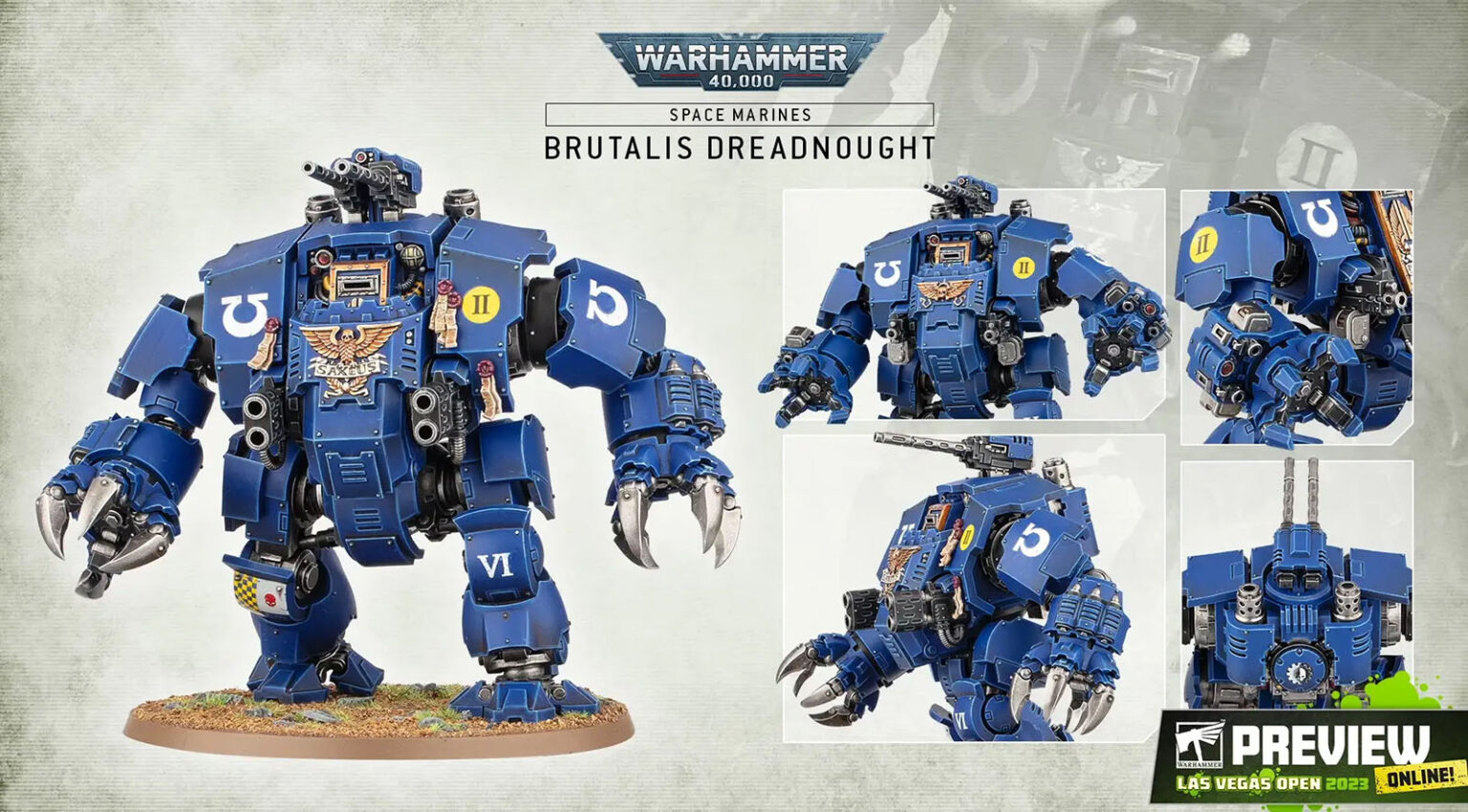 WS - Warhammer 40,000 - SPACE MARINES: BRUTALIS DREADNOUGHT
