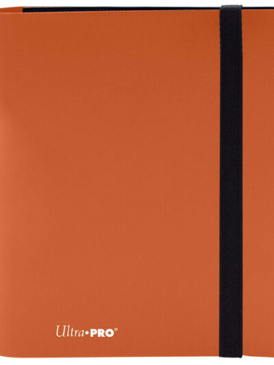 UP - Ultra Pro 4-Pocket Eclipse Pumpkin Orange PRO-Binder