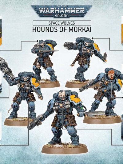 WS - Warhammer 40K - SPACE WOLVES HOUNDS OF MORKAI