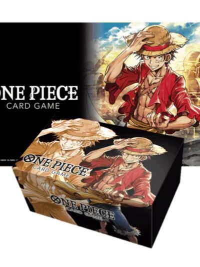 TCG - One Piece - Playmat and Storage Box - Monkey D Luffy