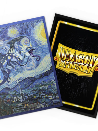 Dragon Shield Sleeves: Standard DUAL - Matte 'Starry Night' Art (100 ct.)