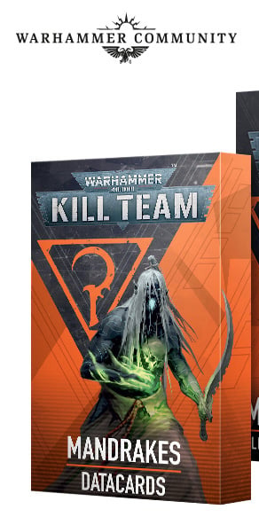 WS - KILL TEAM - DATACARDS: MANDRAKES (ENG)