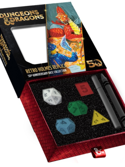 DnD - Dice Case: D&D Dice Scroll - 50th Anniversary
