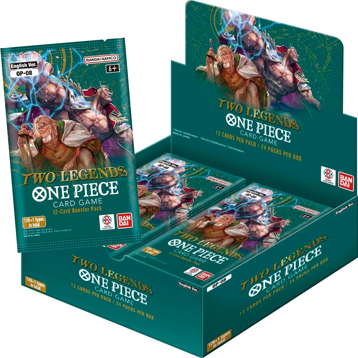 TCG - One Piece TCG: Two Legends Booster Box (24ct) (OP-08) - ENG