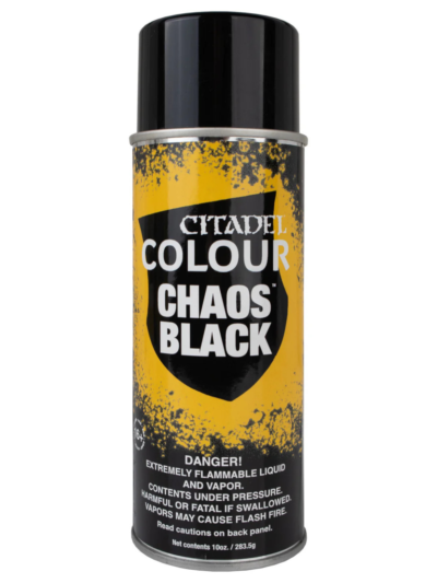 WS - Citadel Colour - Primer Chaos Black