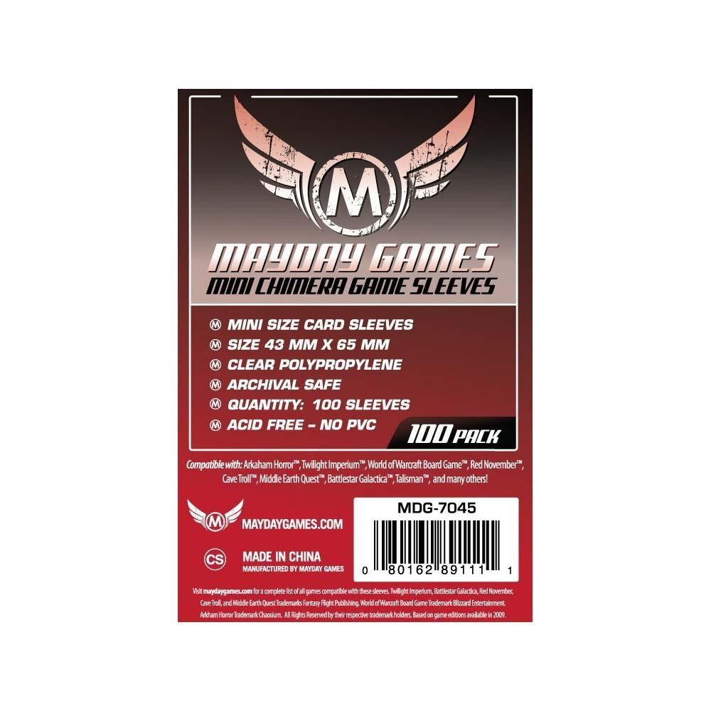 MD - Mayday Games - Mini Chimera Game Sleeves 43 x 65 - 100 pack