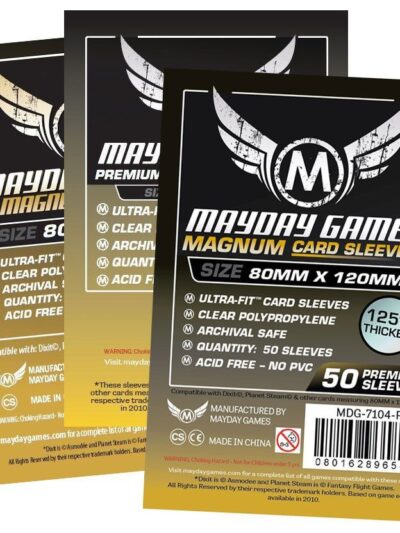 MD - Mayday Games - Magnum Dixit Card Sleeves 80 x 120 - 100 pack