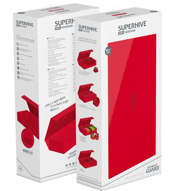 UG - Ultimate Guard Superhive 550+ Monocolor Red