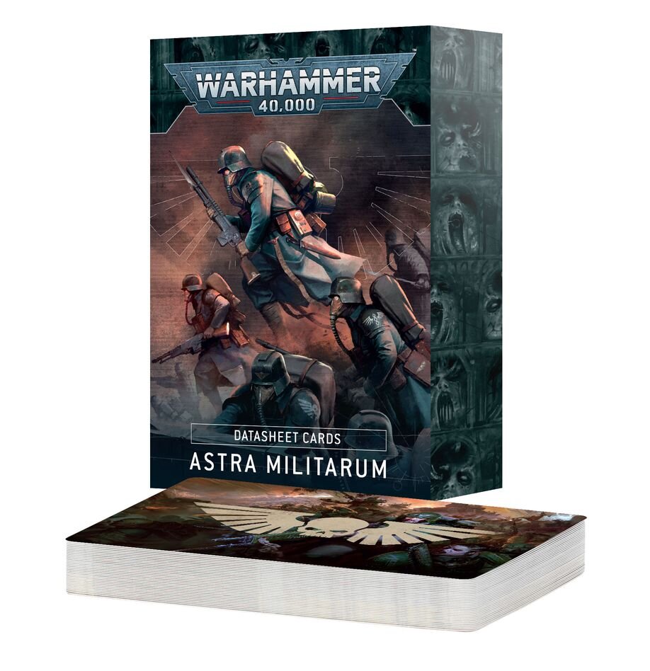 WS - Warhammer 40K - DATASHEET CARDS: ASTRA MILITARUM - ENG
