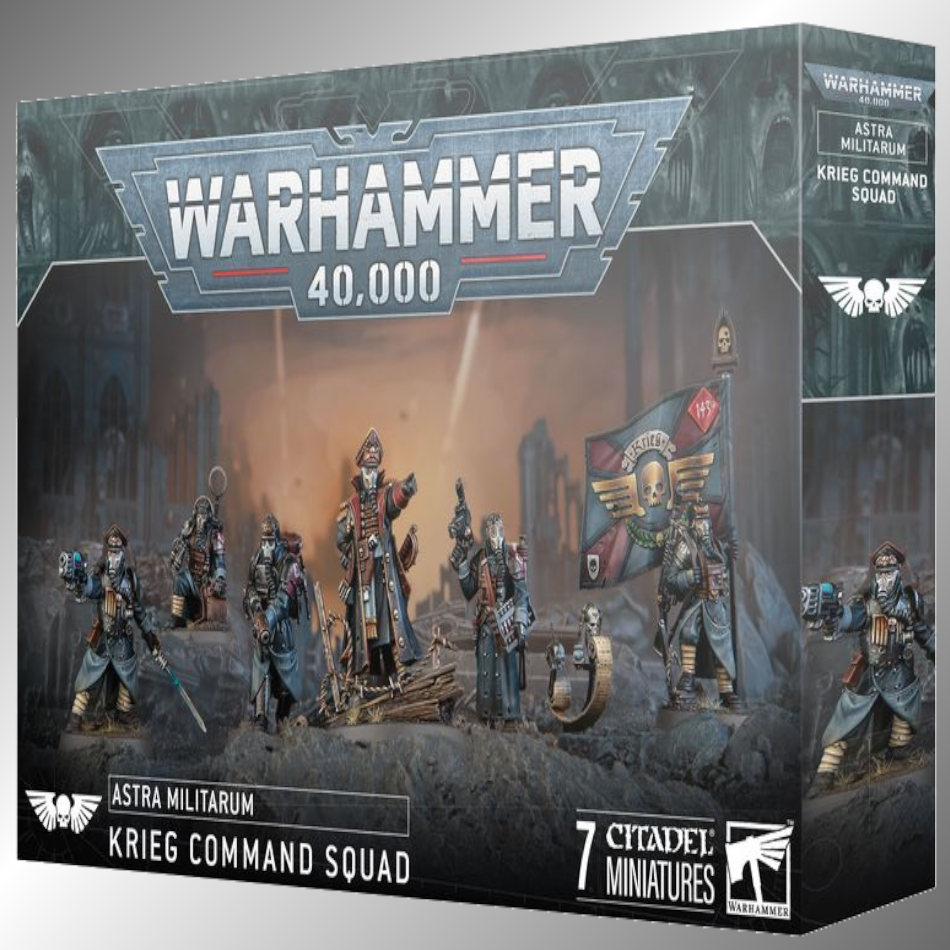WS - Warhammer 40K - ASTRA MILITARUM: KRIEG COMMAND SQUAD
