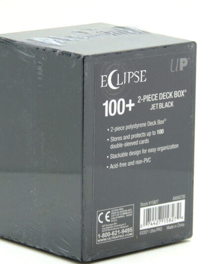 UP - Deckbox Pro 2 Pieces Eclipse - Jet Black