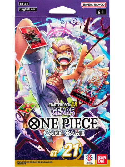TCG - One Piece TCG: Display Starter Deck EX - GEAR5 (ST21) - ENG