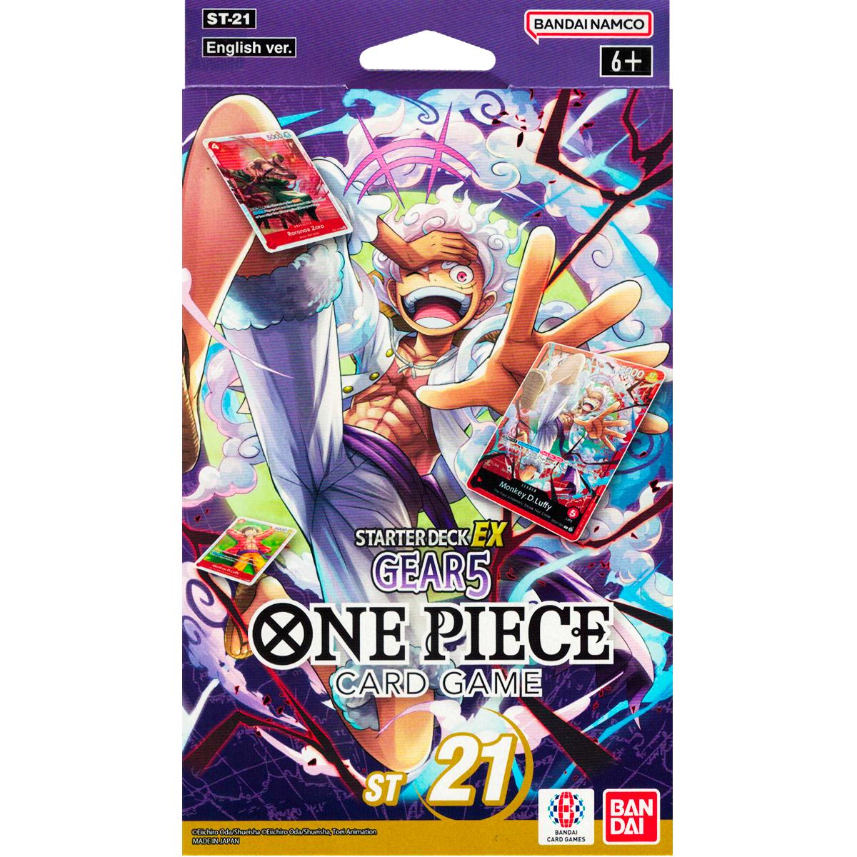 TCG - One Piece TCG: Display Starter Deck EX - GEAR5 (ST21) - ENG