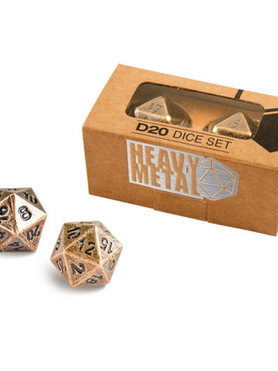 UP - Ultra Pro Heavy Metal Icewind Dale D20 Dice Set