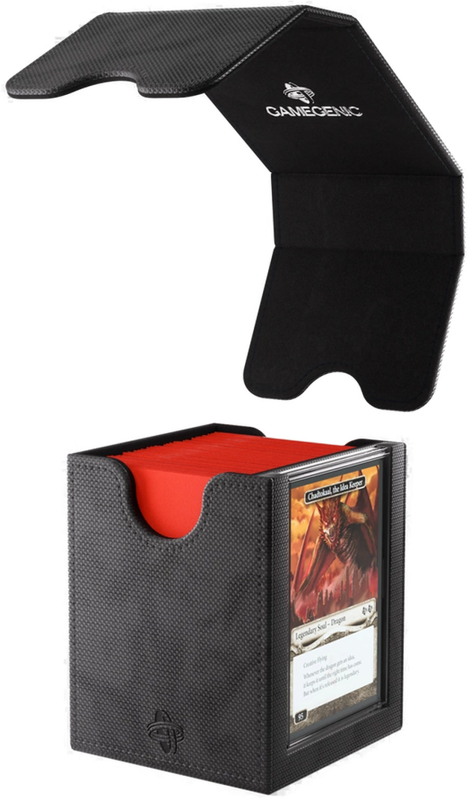 GameGenic Deck Box: Squire Plus 100+ XL Convertible Black