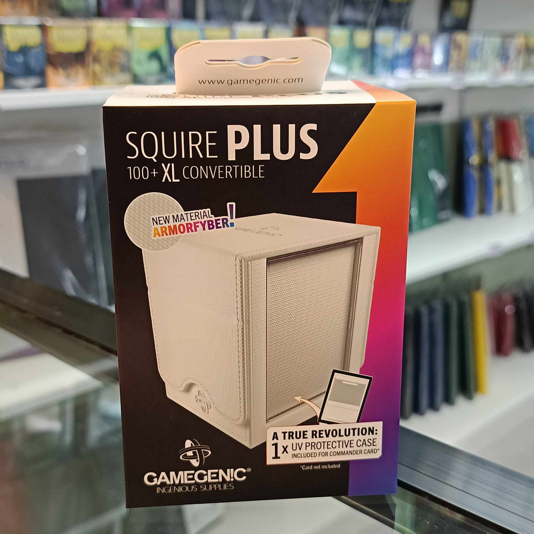 GameGenic Deck Box: Squire Plus 100+ XL Convertible Green