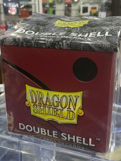 Dragon Shield - Deckbox Double Shell +150 - Ashen Red/Black