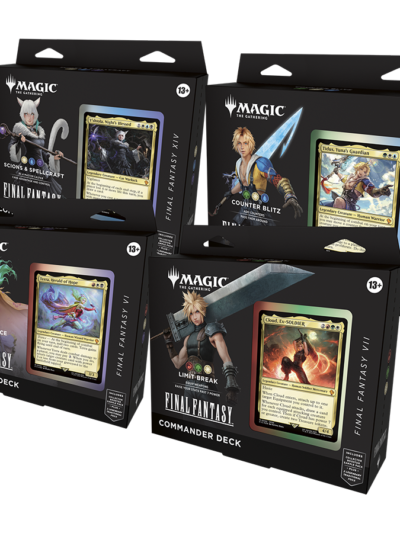MTG - MTG: Universes Beyond - Final Fantasy Commander Deck - ESP
