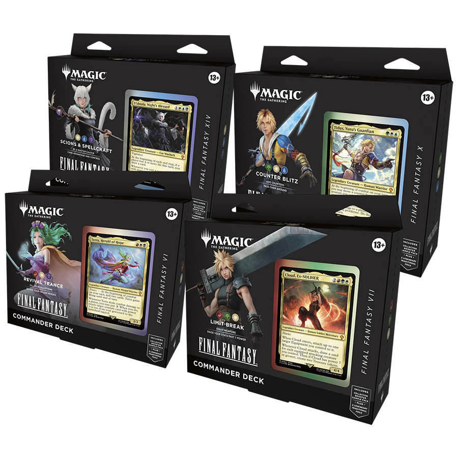MTG - MTG: Universes Beyond - Final Fantasy Commander Deck - ESP