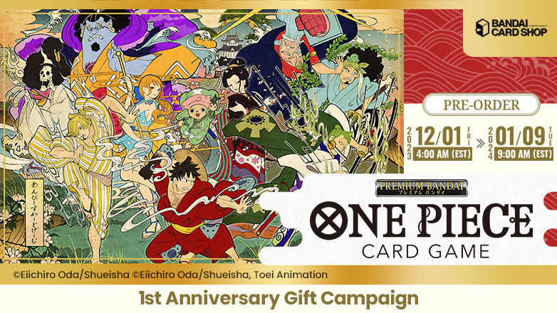 TCG - One Piece TCG: English Version 1ST Anniversary SET