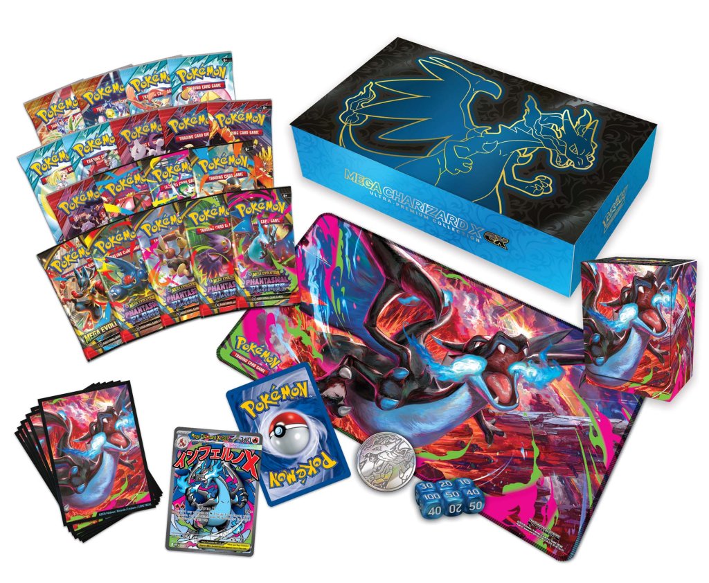 PKM - Pokemon TCG: Mega Charizard X EX Ultra-Premium Collection - ENG