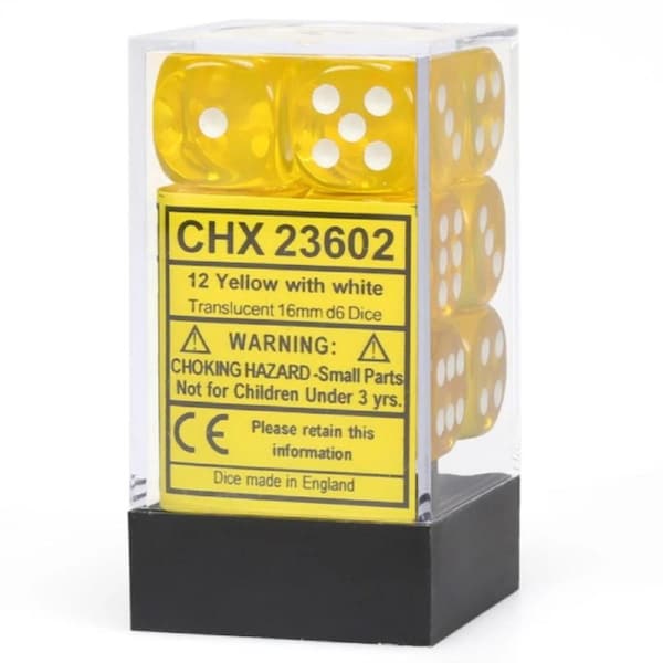 Dice - CHX 23602 16mm d6 Dice Block