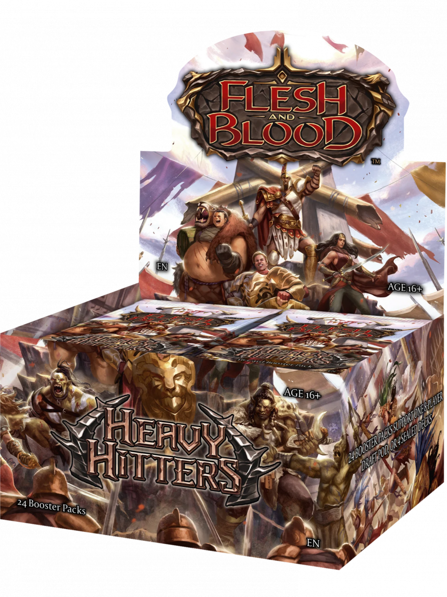 FAB - Flesh and Blood TCG: Heavy Hitters Booster Display PACK - ENG