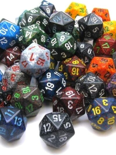 Dice - CHX Assorted Loose D20 16mm Dice