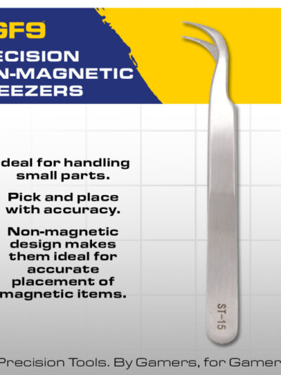 GF9 - Tool: "Precision" Non-Magnetic Tweezers (x1)