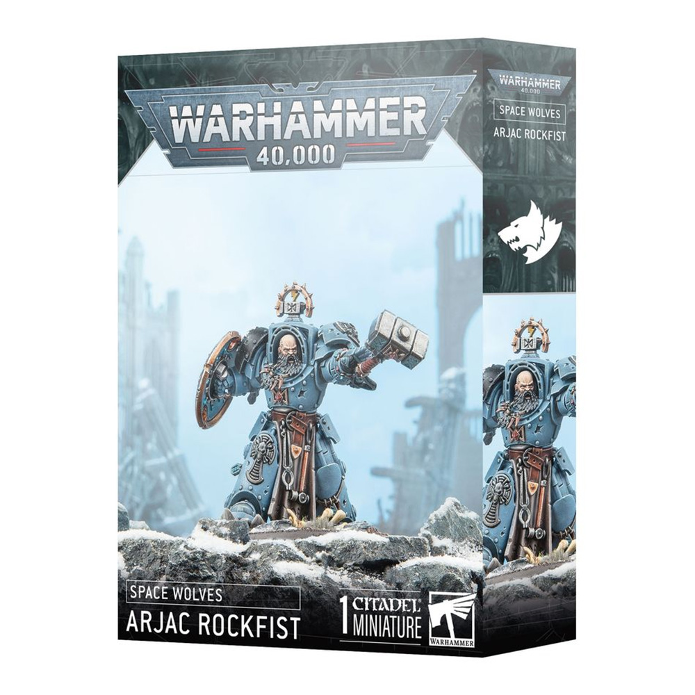 WS - Warhammer 40K - SPACE WOLVES: ARJAC ROCKFIST