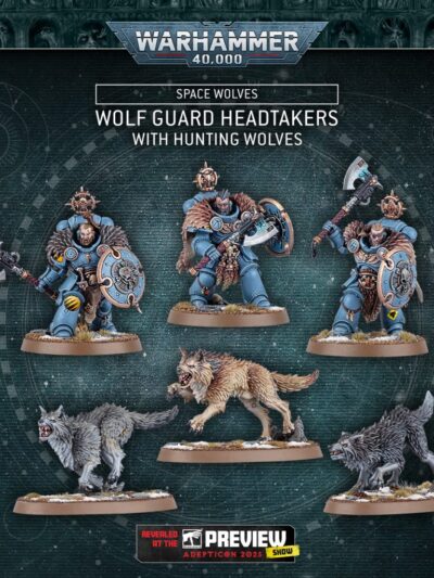 WS - Warhammer 40K - SPACE WOLVES: WOLF GUARD HEADTAKERS