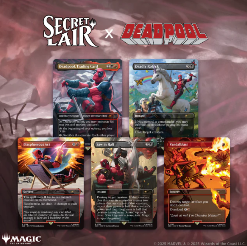 MTG - MTG: Secret Lair x Marvel: Deadpool - Nonfoil