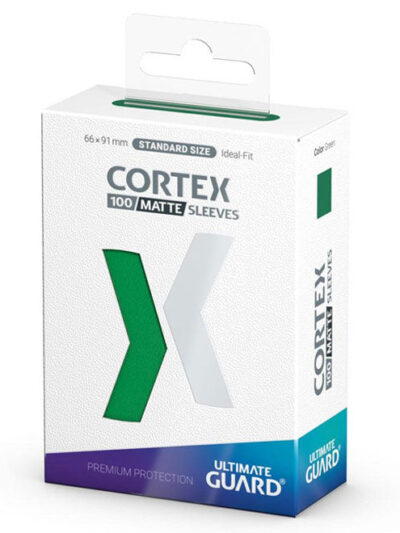 UG - Card Sleeves: Cortex Standard Size - Matte Green (100 ct.)