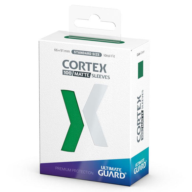 UG - Card Sleeves: Cortex Standard Size - Matte Green (100 ct.)