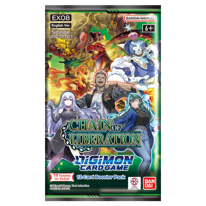 Digimon TCG: Digimon Chain of Liberation Booster PACK (EX08) - ENG