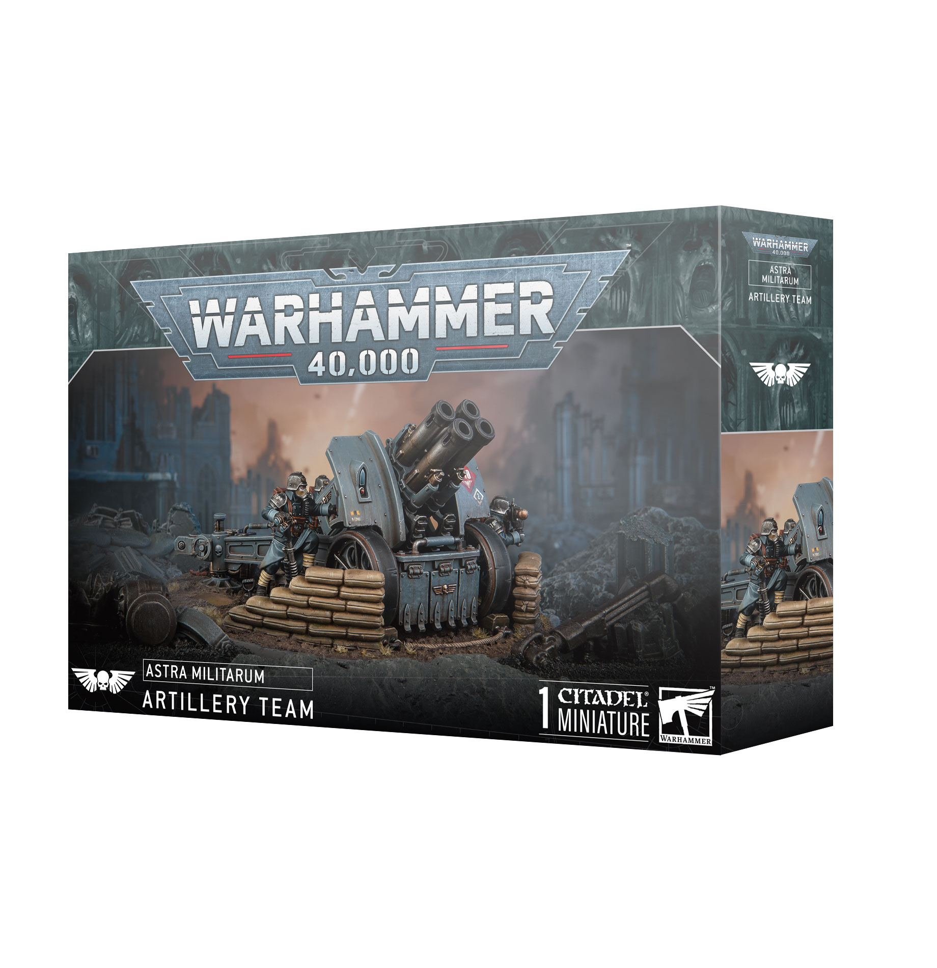 WS - Warhammer 40K - ASTRA MILITARUM: KRIEG ARTILLERY TEAM
