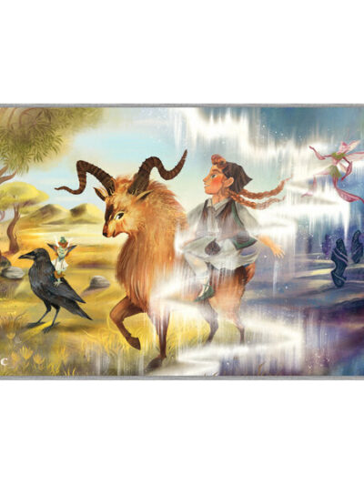 UG - Playmat: MTG- Lorwyn Eclipsed- Black/ Multicolor/White