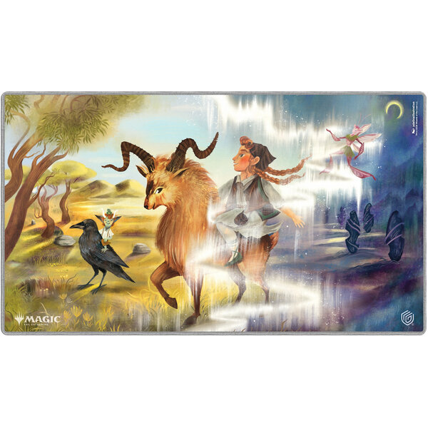 UG - Playmat: MTG- Lorwyn Eclipsed- Black/ Multicolor/White