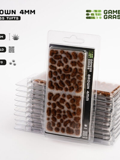 GGT - Gamers Grass Tufts: Tufts - Brown 4mm - Wild