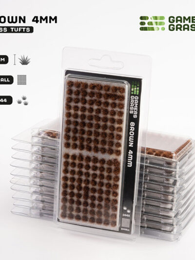 GG - Gamers Grass Tufts: Tufts - Brown 4mm - Small
