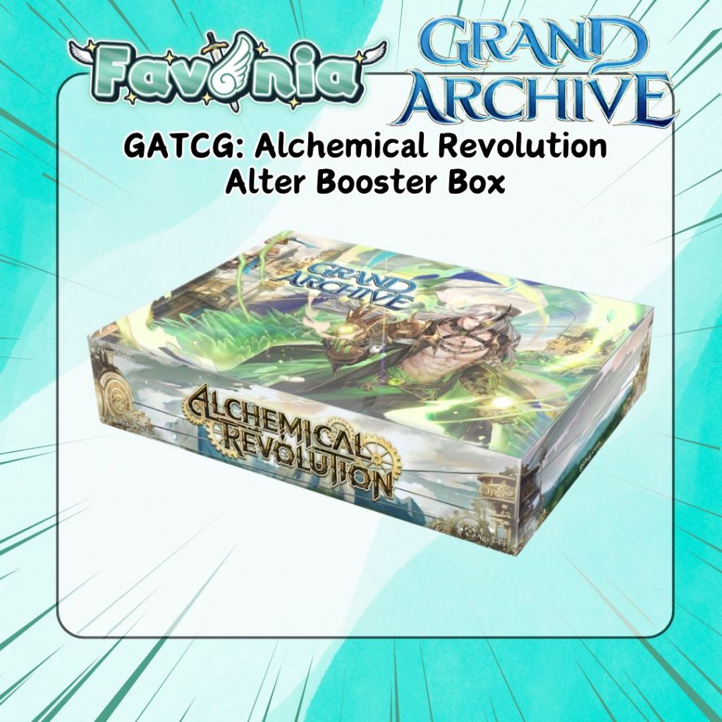 GATCG - Grand Archive TCG: Alchemical Revolution - Booster PACK, Alter Edition - ENG