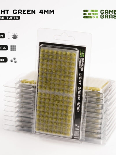 GGT - Gamers Grass Tufts: Tufts - Light Green 4mm - Small