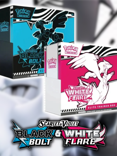 PKM - Pokémon TCG: Scarlet & Violet 10.5 - "Black Bolt & White Flare" Black/White Bolt Elite Trainer Box - ENG